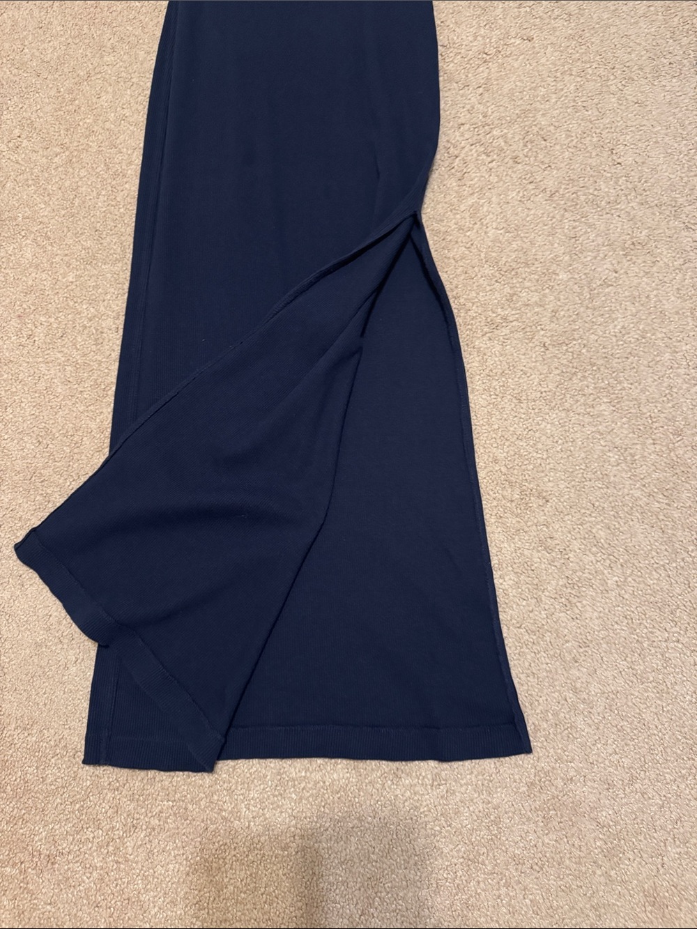 Universal Thread Navy Ribbed Tank Maxi Dress - Picture 4 of 6